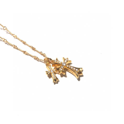 22K金十字架项链 商品图9