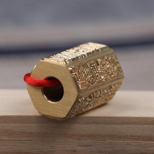 【庆学堂】臻品-六面黄铜印章 高端黄铜印章 闲章 引首章 押脚章 商品图1