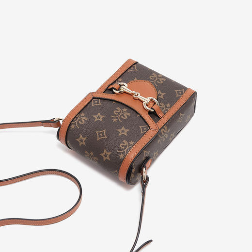 Safiya/索菲娅2023新款印花手机包百搭单肩包包女式斜挎包女包SF9140035Y 商品图8