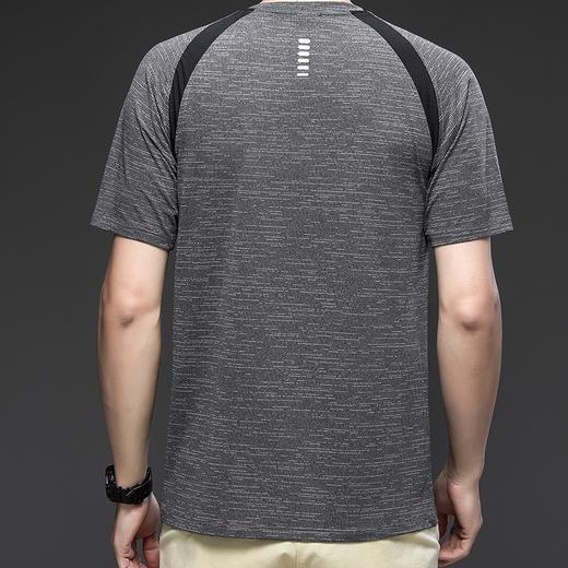 跃牌【跃LEAP-ACTIVE】系列夏季薄款T恤男款运动速干衣 宽松休闲跑步服篮球冰丝训练短袖上衣R426 商品图2