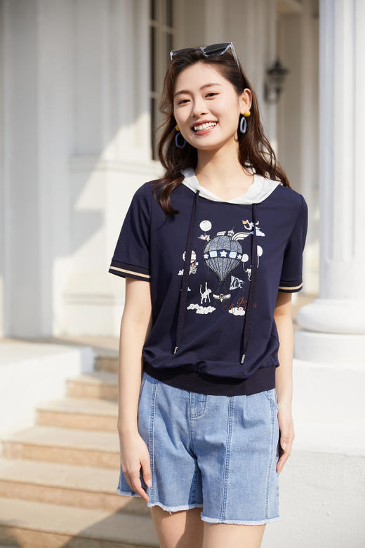 奇威 奇趣图案T恤0DB00383 商品图2