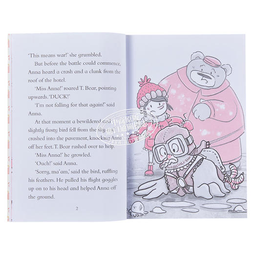 【中商原版】Hotel Flamingo 1-4 火烈鸟公馆4册 儿童故事绘本 幽默小说图画书 英文原版 进口图书 6-9岁 儿童读物 商品图4