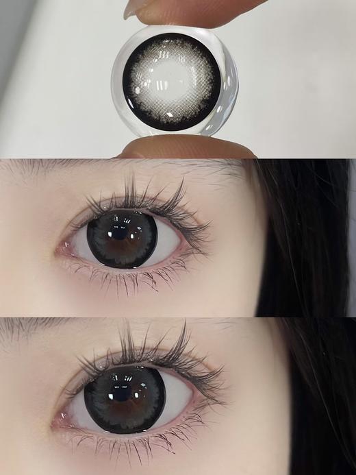kaylens月抛 甜果茶 黑灰 14.5mm   非离子 商品图6