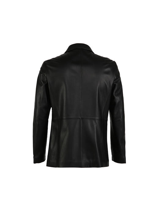 callisto黑色羊皮革皮衣 SSFLT301TD 商品图2