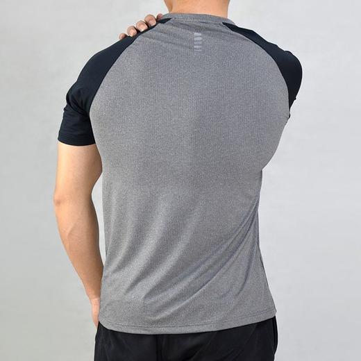 跃牌【跃LEAP-ACTIVE】系列夏季新款运动健身短袖男士速干排汗轻薄弹力T恤透气上衣R451 （直播仓） 商品图3