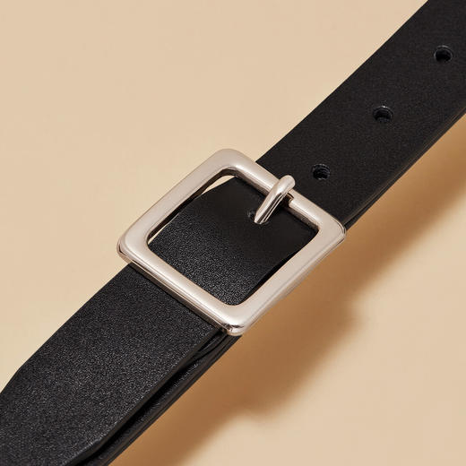 Safiya/索菲娅2023新款二层牛皮女士腰带复古皮带皮带装饰SF505006Y 商品图5