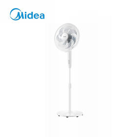 Midea/美的 电风扇落地扇家用遥控定时节能风扇宿舍卧室电扇立式七叶小风扇空气循环风扇 SAF35CR