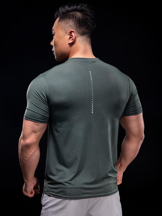 跃牌【跃LEAP-ACTIVE】系列短袖polo衫速干衣男款 运动休闲跑步t恤篮球训练服冰丝上衣R414 商品图2