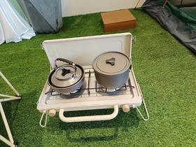 炉具Merf双头户外燃气灶便携式防风卡式炉野外炉具燃气炉瓦斯煤气灶