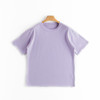 【马卡龙棉T恤】纯色女装春夏外穿宽松打底上衣圆领内搭套头短袖 商品缩略图9