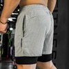 跃牌【跃LEAP-ACTIVE】系列夏季美式假两件篮球短裤男款宽松休闲健身训练速干透气运动五分裤283（直播仓） 商品缩略图2