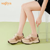 Safiya/索菲娅2023新品新潮厚底拼色网面透气阿甘运动休闲鞋 SF33112405 商品缩略图4