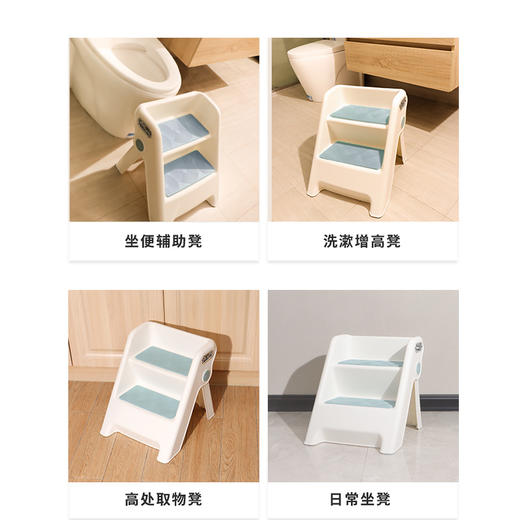 宝宝洗手台阶凳儿童洗漱台踩凳洗脸脚踩凳垫脚凳踏脚凳小孩洗手梯 商品图4