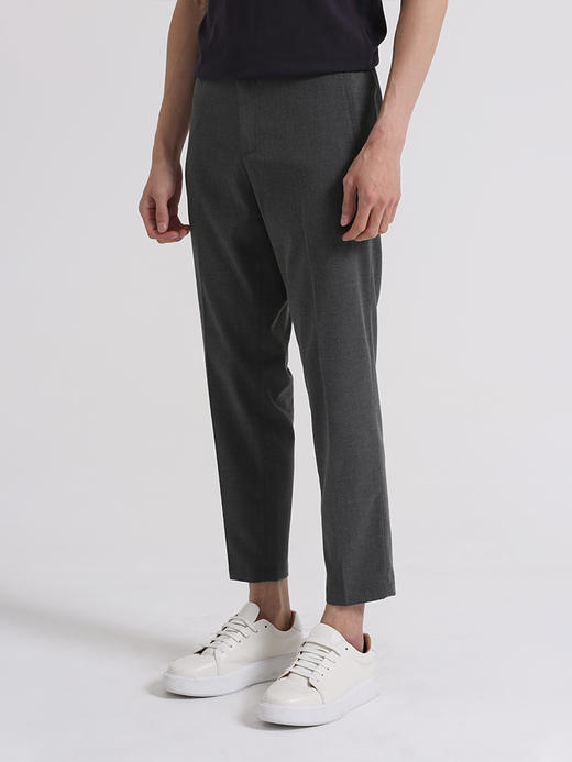 callisto灰色弹力混纺休闲裤 SSCPW300C 商品图1