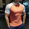 跃牌【跃LEAP-ACTIVE】系列夏季翻领速干透气拼色男女同款Polo衫短袖t恤上衣R507（直播仓） 商品缩略图0