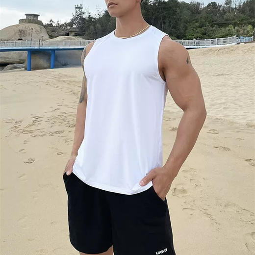 跃牌【跃LEAP-ACTIVE】系列无袖夏季马拉松速干运动背心G28 商品图3