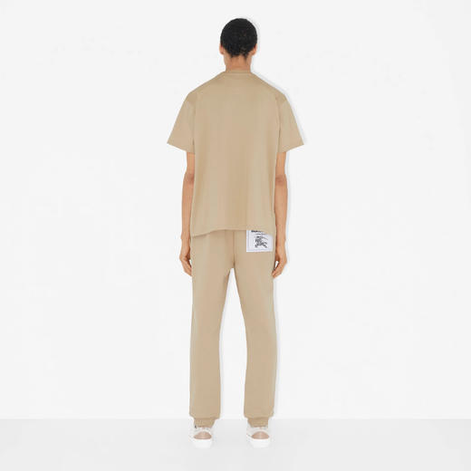 BURBERRY 巴宝莉 男士 Prorsum 标签棉质休闲运动裤 卡其色 8068465 A7405 商品图3
