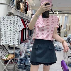 女圆领短袖T9261