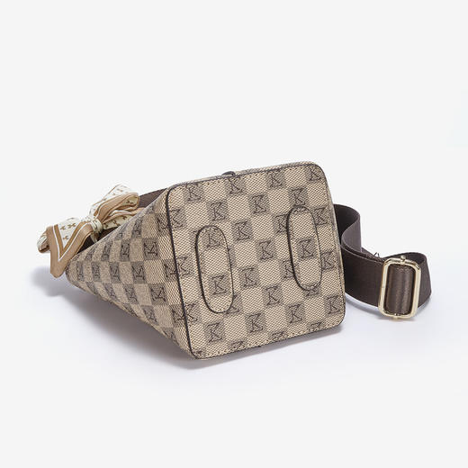 Safiya/索菲娅2023新款手提包时尚百搭水桶包单肩包女斜挎包女包SF900312Y 商品图9