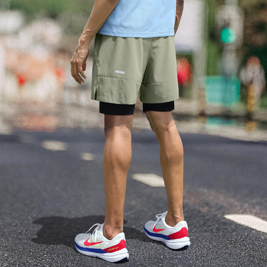 跃牌【跃LEAP-ACTIVE】系列夏季防走光美式篮球短裤 跑步休闲速干双层男款运动健身训练短裤262（直播仓） 商品图2