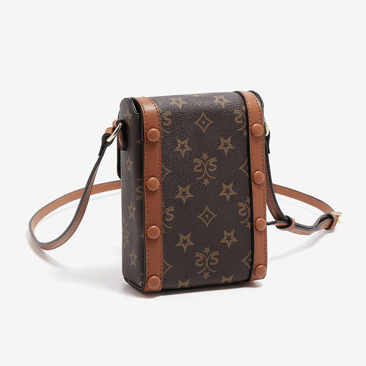 Safiya/索菲娅2023新款印花手机包百搭单肩包包女式斜挎包女包SF9140035Y 商品图4