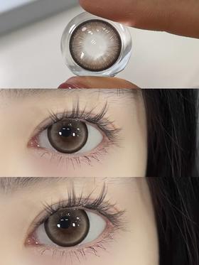 kaylens日抛 黄卷卷 棕 14.5mm  非离子 日抛无售后！！！ 有同款月抛