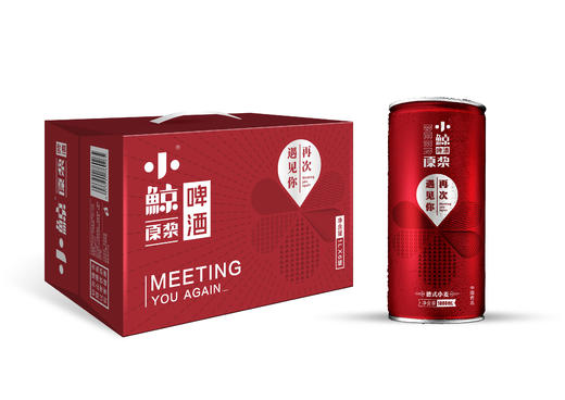 小鲸小麦啤酒1L*6 进口麦芽 口感醇厚 商品图8