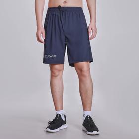 跃牌【跃LEAP-ACTIVE】系列夏季速干冰丝透气跑步运动短裤男款 宽松印花美式篮球训练五分裤315（直播仓）