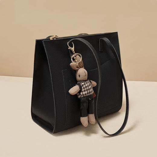 Safiya/索菲娅2023新款二层牛皮托特包腋下包单肩包女手提包女包SF9151048Y 商品图1