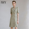 IWY/夏季高端设计款气质女神范职业西装裙面试正装正式场合短袖连衣裙232025Q1 商品缩略图1