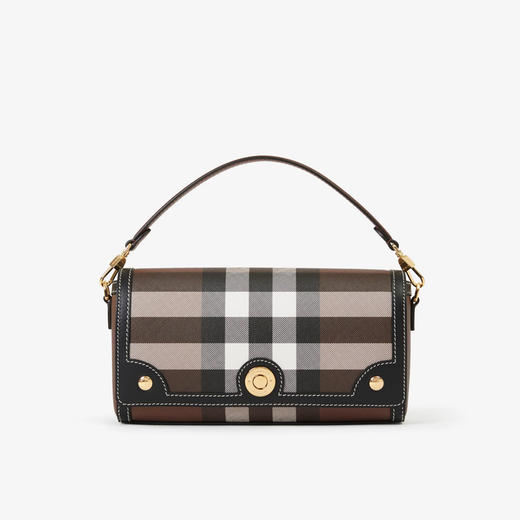 【一】BURBERRY 巴宝莉 女士顶部提柄 Note 包 格子 8066167 A8900 商品图0