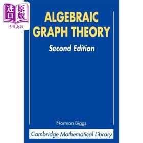 预售 【中商原版】代数图论 Algebraic Graph Theory 英文原版 Norman Biggs 代数 数论与组合理论