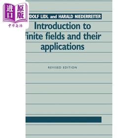 预售 【中商原版】有限域及其应用简介 Introduction to Finite Fields and their Applications 英文原版 Rudolf Lidl BHarald 