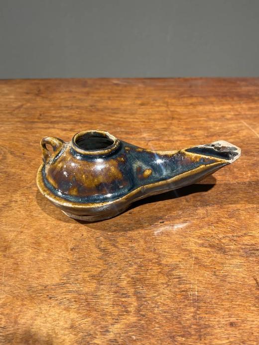 褐釉长流油灯，顺丰包邮 商品图11