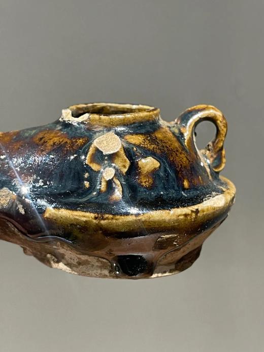 褐釉长流油灯，顺丰包邮 商品图6