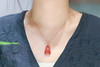 南红冰飘【曼兮】吊坠，925银镶  商品缩略图3
