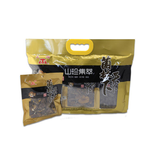 丨有机丨山珍集萃组合 秋木耳+榛蘑+滑子蘑+香菇 各50g一袋 来自大兴安岭 天锦菌菇 商品图1