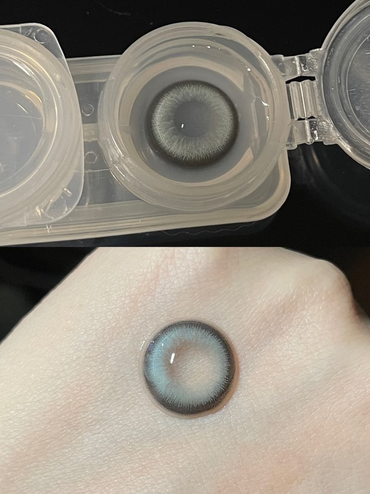 KAMOLENS美瞳 年抛隐形眼镜 海盐汽水14.5mm 1副/2片 左右度数可不同-VVCON美瞳商城6