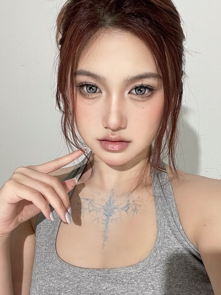 KAMOLENS美瞳 年抛隐形眼镜 海盐汽水14.5mm 1副/2片 左右度数可不同-VVCON美瞳商城15