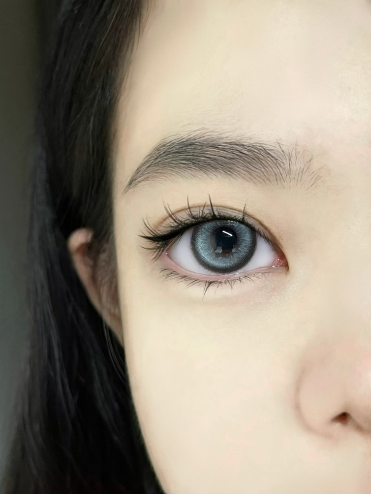KAMOLENS美瞳 年抛隐形眼镜 海盐汽水14.5mm 1副/2片 左右度数可不同-VVCON美瞳商城8