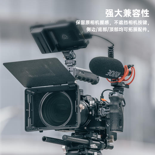 Ulanzi优篮子FALCAM小隼F22/F38/F50卡口横竖拍环形半笼适用SONY索尼E口大疆稳定器RS2/3/C2微单反镜头配件 商品图1