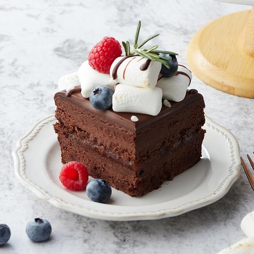 (单片)小恶魔棉花糖法芙娜蛋糕 (Slice)Petit Devil Valrhona Chocolate Cake 商品图0