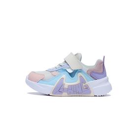 李宁男小童2023夏款LN90柔软舒适云科技减震回弹透气老爹休闲鞋YKNT054