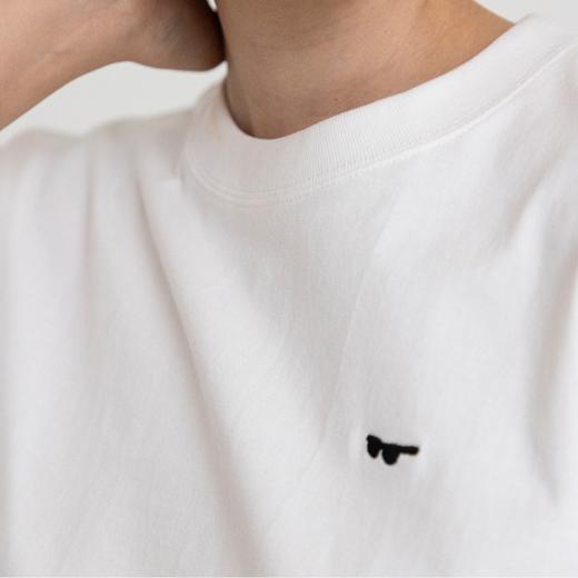 【Mr·Karl重磅纯色T恤】DUIWEI新疆长绒棉刺绣T恤 270g重磅 版型挺立 质感绵软 复古宽松 白色短袖半袖 商品图2