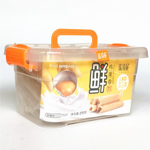 法诗尼手工鸡蛋卷芝麻味270g 商品图0