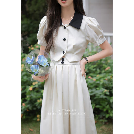 【65折秒杀】鹿向南《南法花园》法式温柔风上衣 LXN29976 商品图3