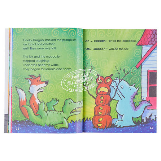 【中商原版】Acorn 学乐橡树种子系列 Dragon 2-5 恐龙传奇4册套装 英文原版 进口图书 儿童绘本 低幼图画故事书 可点读 商品图6