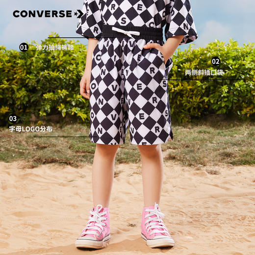 CONVERSE 夏 大童小童 短裤 CNVN-FS-D935 商品图2