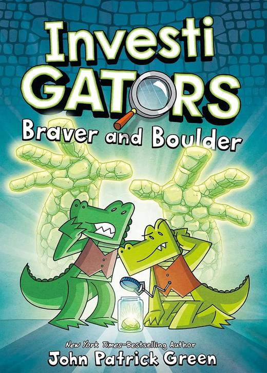 鳄鱼侦查员5 精装全彩漫画书绘本 爆笑漫画故事书 英文原版 InvestiGators: Braver and Boulder 商品图0