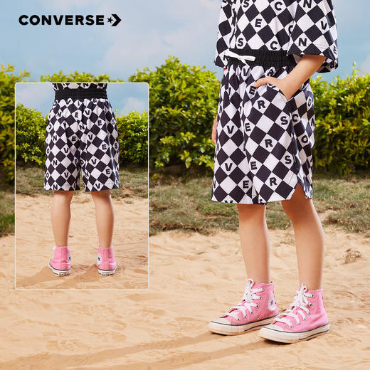 CONVERSE 夏 大童小童 短裤 CNVN-FS-D935 商品图4